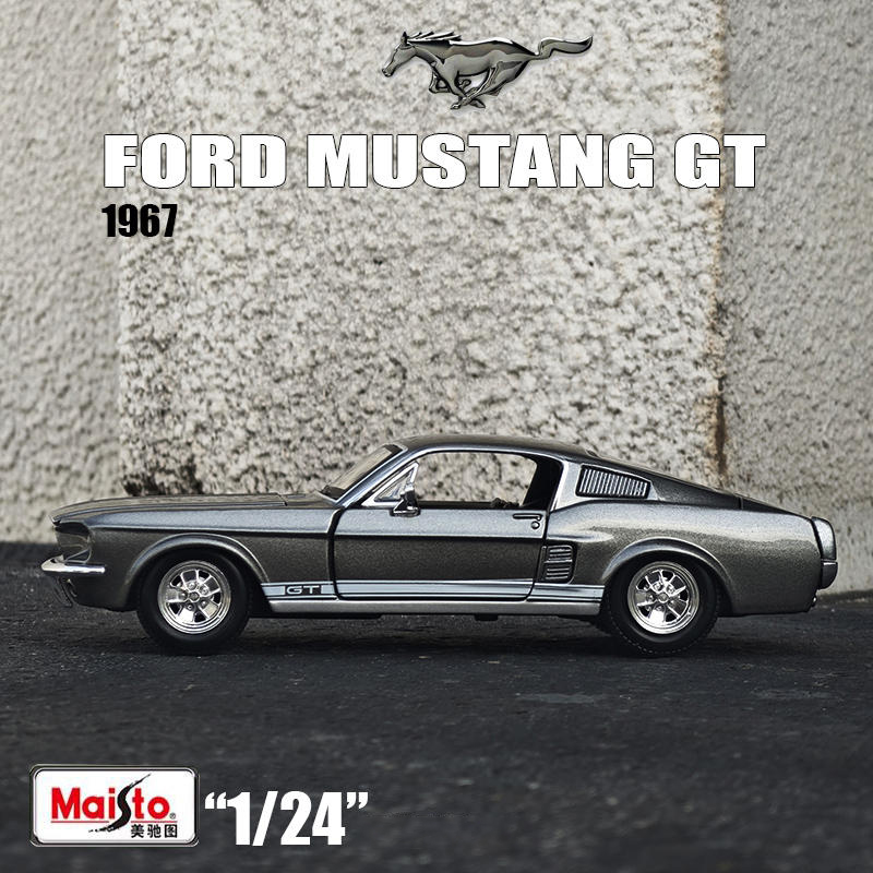 Maisto 1:24 1967 ford mustang  - Model Kit Mustang avaliação e preço