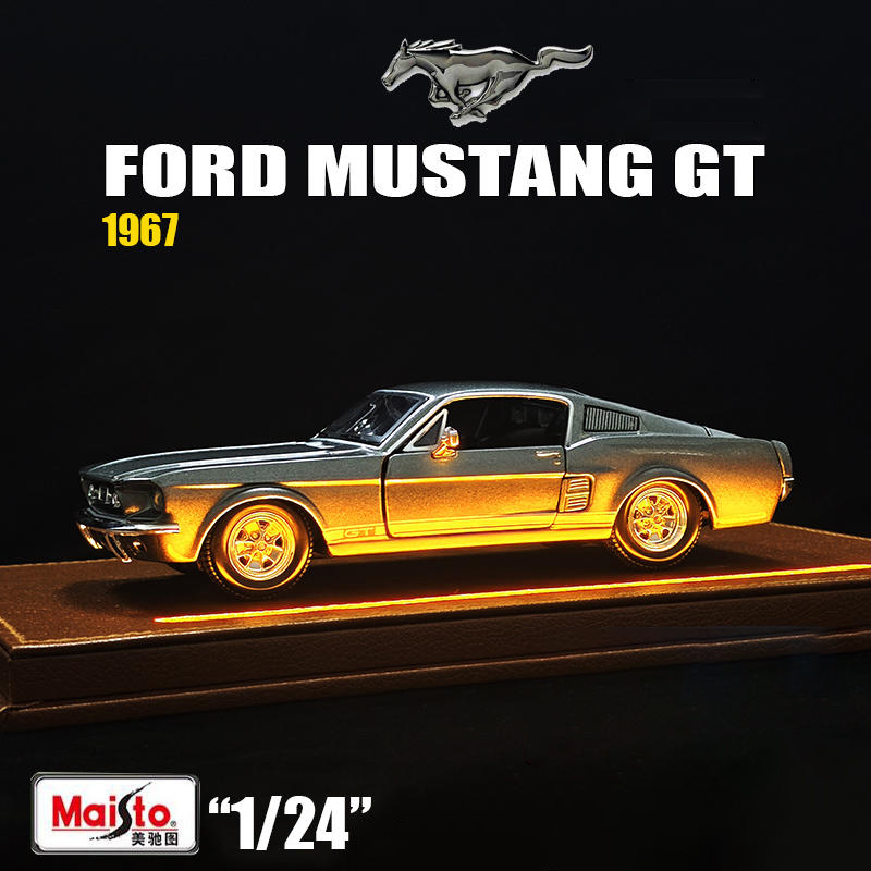Maisto 1:24 1967 ford mustang  - Model Kit Mustang avaliação e preço