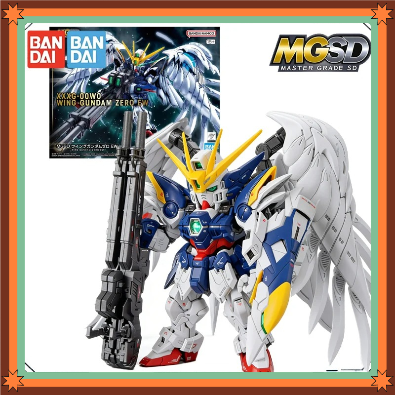 Bandai Original MGSD Wing Gund - Model Kit Wing Zero avaliação e preço