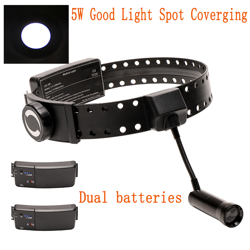 Farol dental 5W LED luz sem fi - Magnifier With Light avaliação e preço