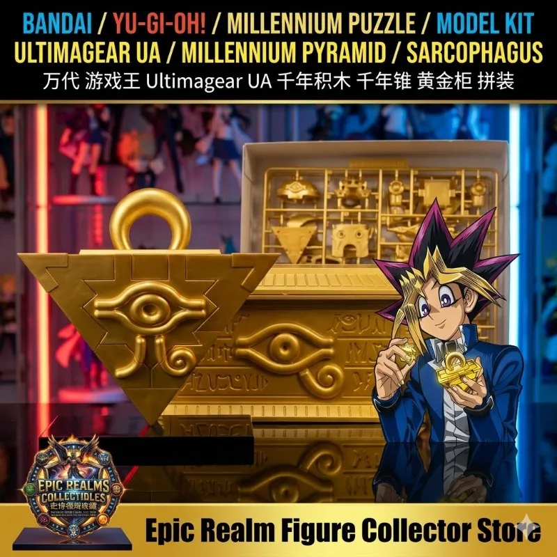 100% Original Bandai Yu-Gi-Oh! - Model Kit Yugioh Bandai avaliação e preço